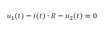 state space representation - RC circuit equation 1.