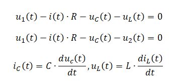 state space representation - RLC circuit equation 4.