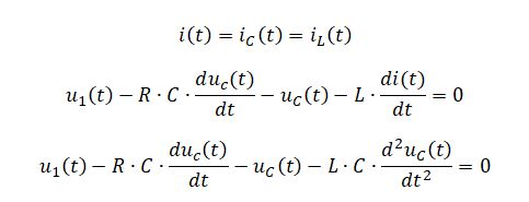 state space representation - RLC circuit equation 5.