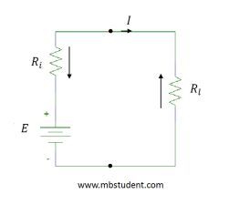 Maximum power P_max on load resistor.