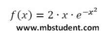 Function derivative - example 9.