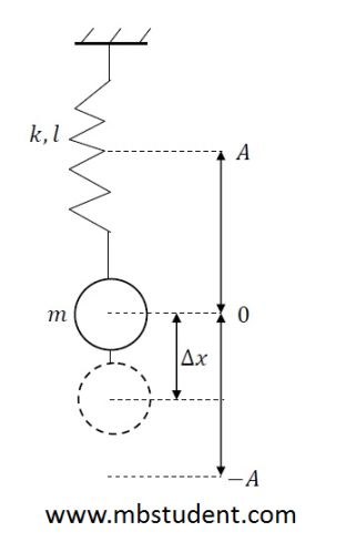 suppressed harmonic movement - motion equation